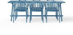 Table de jardin rectangulaire en aluminium bleu 220x100x76cm Fred's - Fatboy