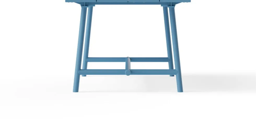 Table de jardin rectangulaire en aluminium bleu 220x100x76cm Fred's - Fatboy
