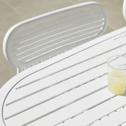 Table de jardin rectangulaire jaune 180 cm Week-End - Petite Friture