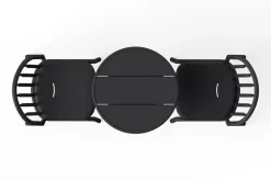 Table de jardin ronde en aluminium anthracite 60x76cm Fred's - Fatboy