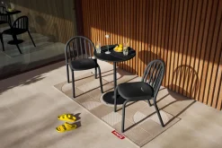 Table de jardin ronde en aluminium anthracite 60x76cm Fred's - Fatboy