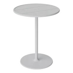 Table de jardin ronde en aluminium gris clair 60x76cm Fred's - Fatboy