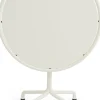 Table de jardin ronde en aluminium laqué blanc cassé 80x74cm Deville - HAY