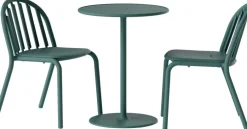 Table de jardin ronde en aluminium sauge foncé 60x76cm Fred's - Fatboy