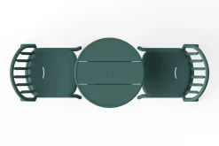Table de jardin ronde en aluminium sauge foncé 60x76cm Fred's - Fatboy