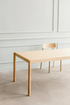 Table de salle à manger en chêne Citizen, 180x85cm - Emko
