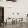 Table à dîner en chêne fumé clair 95 x 250 cm Oku - NORR11