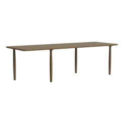 Table à dîner en chêne fumé clair 95 x 250 cm Oku - NORR11