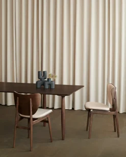 Table à dîner en chêne fumé 95 x 200 cm Oku - NORR11