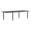 Table à dîner en chêne fumé 95 x 250 cm Oku - NORR11