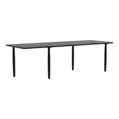 Table à dîner en chêne noir 95 x 250 cm Oku - NORR11