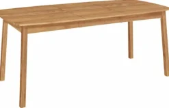 Table ellipse rectangulaire en chêne huilé 137 x 90 cm Verona - Hans K
