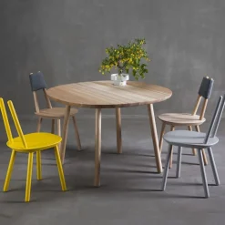 Table en bois naturel 90 cm Naïve - Emko