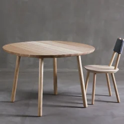 Table en bois naturel 90 cm Naïve - Emko