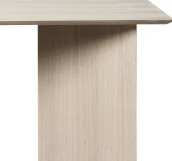 Table en bois rectangulaire beige 160 cm Mingle - Ferm Living