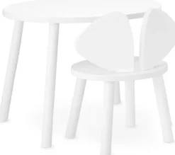 Table en chêne blanc S Mouse - Nofred