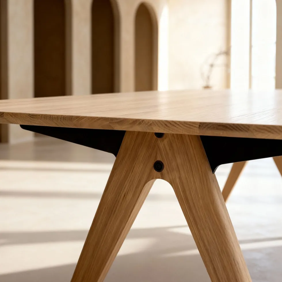 Table en chêne huilé 90 x 140 cm Ava - Gazzda