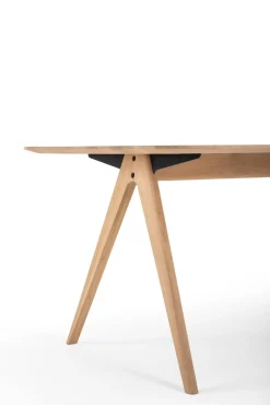 Table en chêne huilé 90 x 140 cm Ava - Gazzda