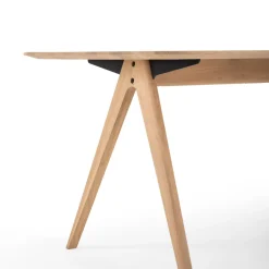 Table en chêne huilé 90 x 140 cm Ava - Gazzda