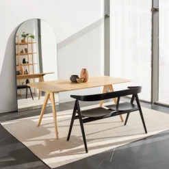 Table en chêne huilé 90 x 140 cm Ava - Gazzda