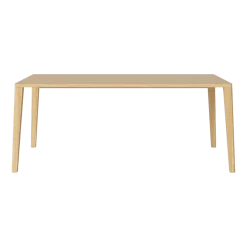 Table en chêne massif huilé 95 x 180 cm Graceful - Bolia
