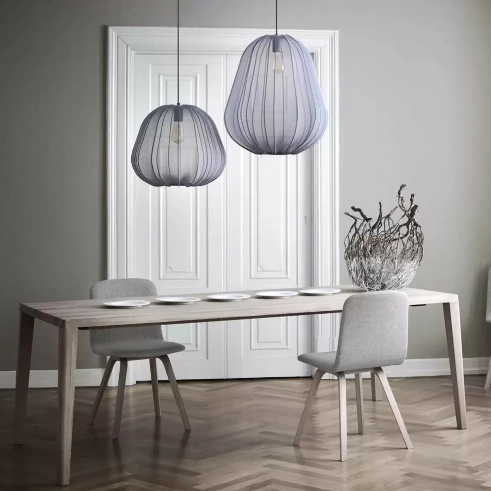 Table en chêne massif huilé 95 x 200 cm Graceful - Bolia