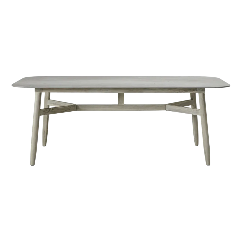 Table en céramique grise 210 x 100 cm David - Vincent Sheppard