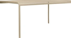 Table en fer beige 160x74cm Dapple - Ferm living