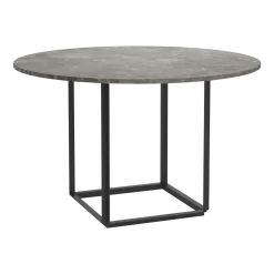 Table en marbre gris du marais 120 cm Florence - New Works