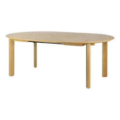 Table extensible en chêne naturel 132/202 x 74 cm Comfort Circle - UMAGE