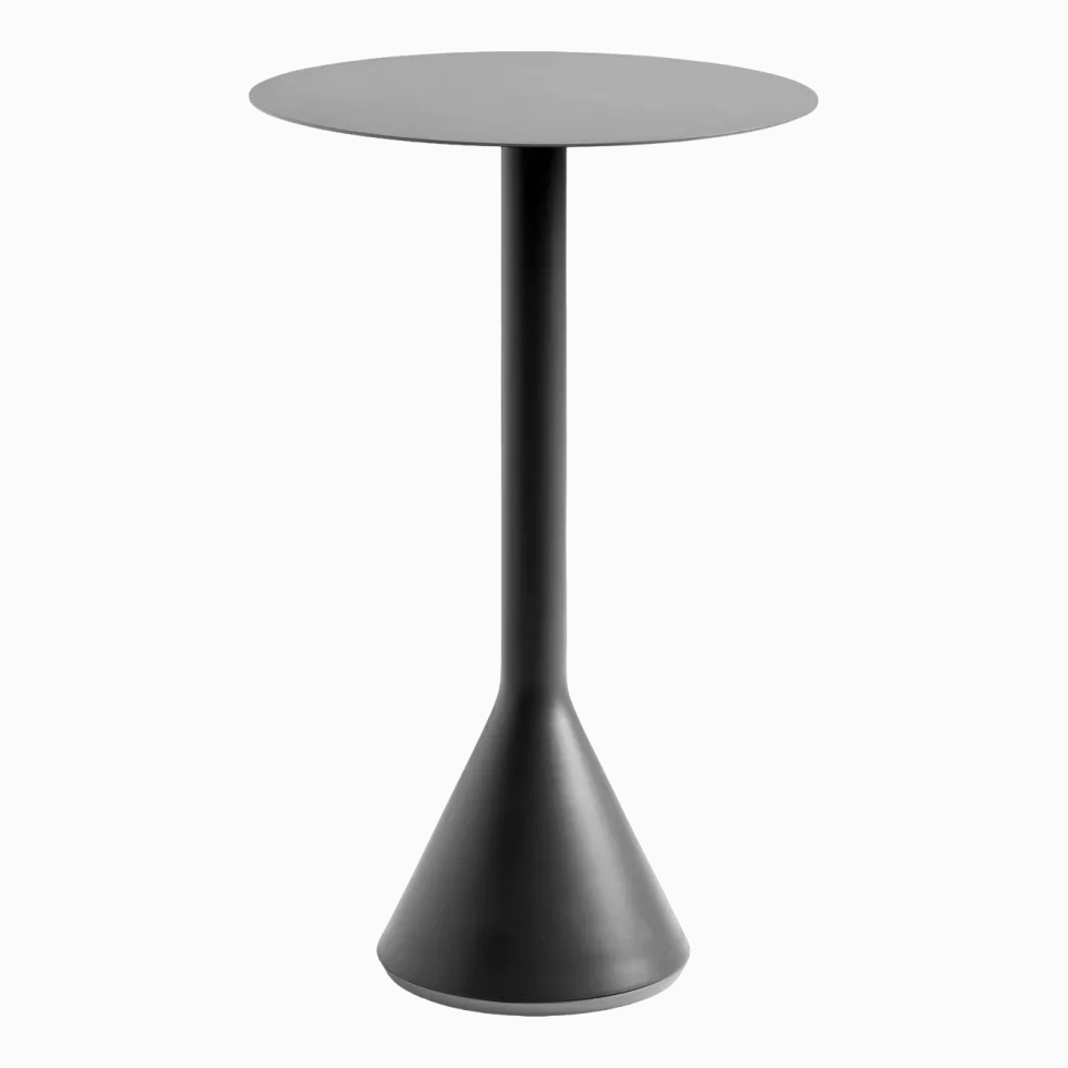 Table haute cone anthracite Palissade - HAY