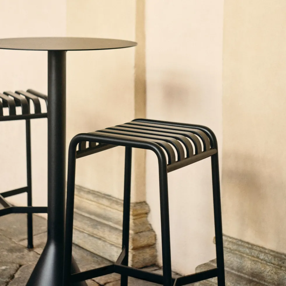 Table haute cone anthracite Palissade - HAY