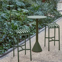 Table haute cone anthracite Palissade - HAY