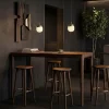 Table haute en noyer 200x60x105cm Heart'n soul - Umage