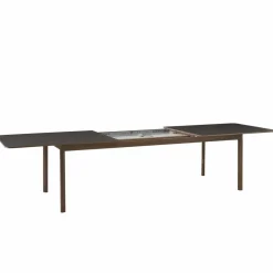 Table à manger avec rallonge en chêne blanchi stratifié Fenix 240 à 340 cm Patch HW2 - &Tradition