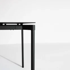 Table à manger d'extérieur bleu océan 90x180cm Fromme - Petite friture