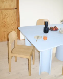 Table à manger en bois de chêne 130x120cm Re-norm - Muuto