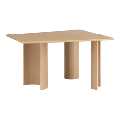 Table à manger en bois de chêne 130x120cm Re-norm - Muuto