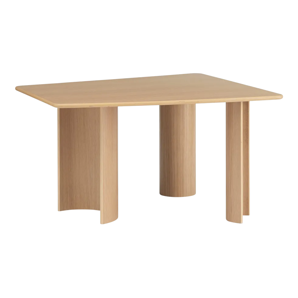 Table à manger en bois de chêne 130x120cm Re-norm - Muuto
