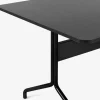 Table à manger en chêne noir et métal noir 250x110 cm Pavilion AV24 - &tradition