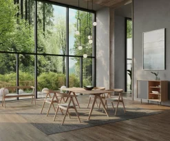 Table à manger en chêne 160 x 90 cm Ava - Gazzda