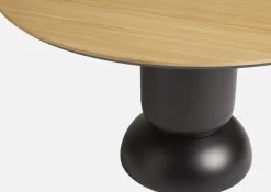 Table à manger en chêne 130x74cm Ludo - Woud