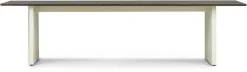 Table à manger en pin marron foncé et crème 90x300cm Panel - Normann Copenhagen