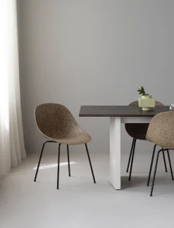 Table à manger en pin marron foncé et crème 90x300cm Panel - Normann Copenhagen