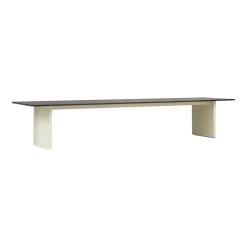 Table à manger en pin marron foncé et crème 100x420cm Panel - Normann Copenhagen
