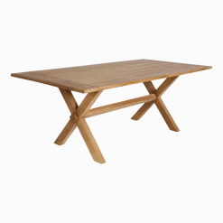 Table à manger en teck 100 x 200 cm Colonial - Sika Design