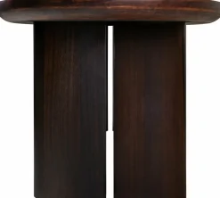 Table à manger ovale en bois marron 270 x 105 cm Durban - Versmissen