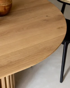 Table à manger ovale en chêne vernis 280x120cm Maru - Vincent Sheppard