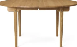 Table à manger ovale extensible en chêne huilé 115x140cm CH337 - Carl Hansen & Søn