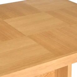 Table à manger rectangulaire en bois de chêne naturel 195x95x74cm Skak - Hübsch
